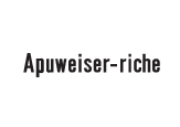 Apuweiser-riche/アプワイザー・リッシェ