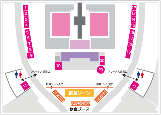 会場ブース地図